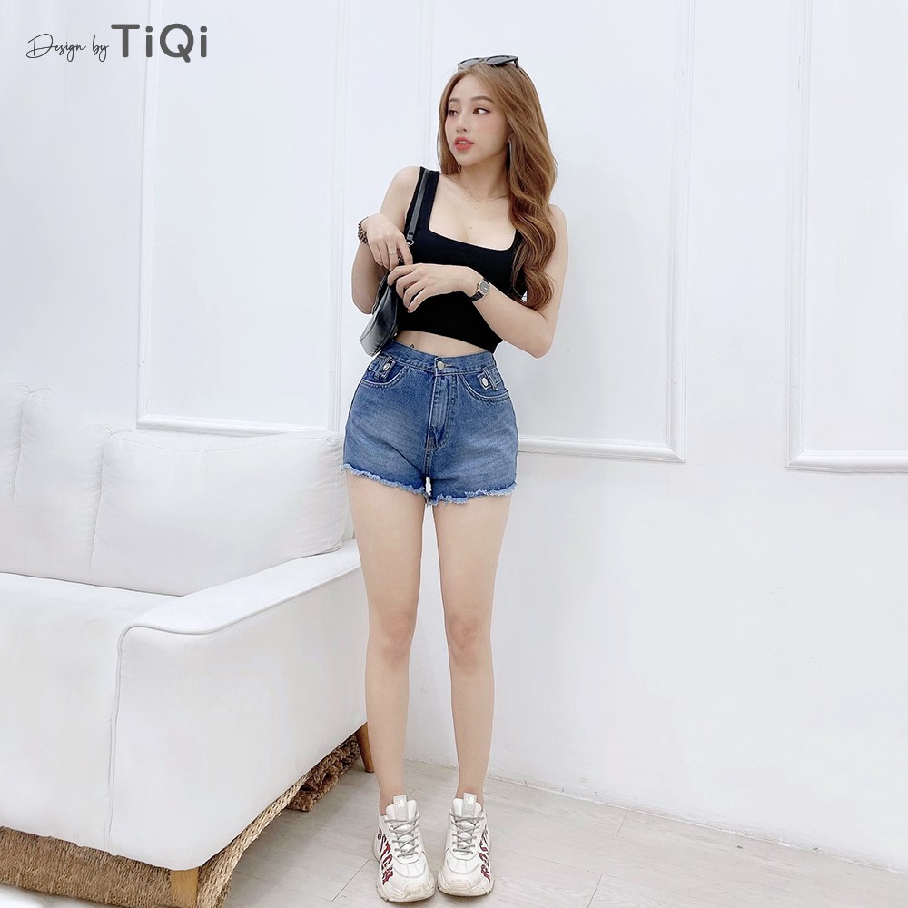 Quần short jean nữ TiQi Jeans S1-453