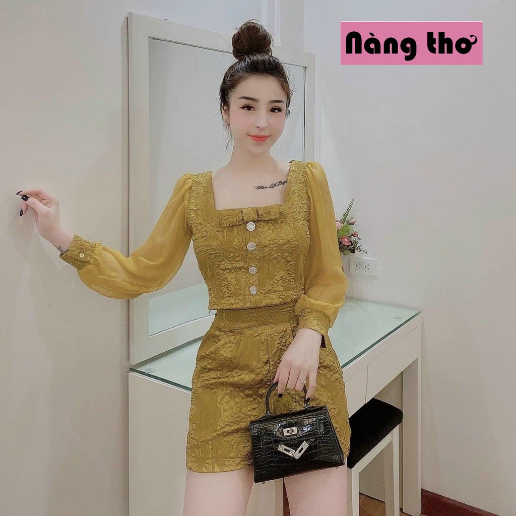 Sét Bộ Tapta Siêu Đáng Yêu, Trẻ Trung Năng Động Phù Hợp Dạo Phố, Đi Chơi, Đi Tiệc - Nàng Thơ's Shop