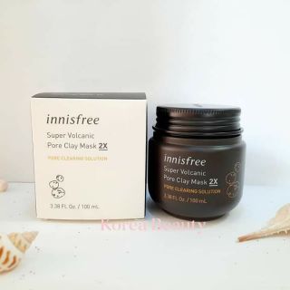 (Đủ bill) Mặt nạ Innisfree Super Volcanic Pore Clay Mask 2X