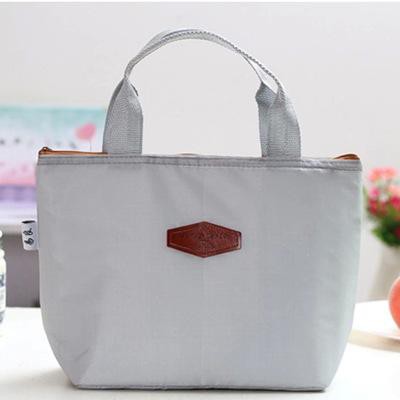 Túi giữ nhiệt đựng đồ ăn 1 màu hình thang TGDA5 cắm trại du lịch Cách Nhiệt Tiện Ích 28x20cm