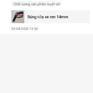 Súng rửa xe ren 14mm