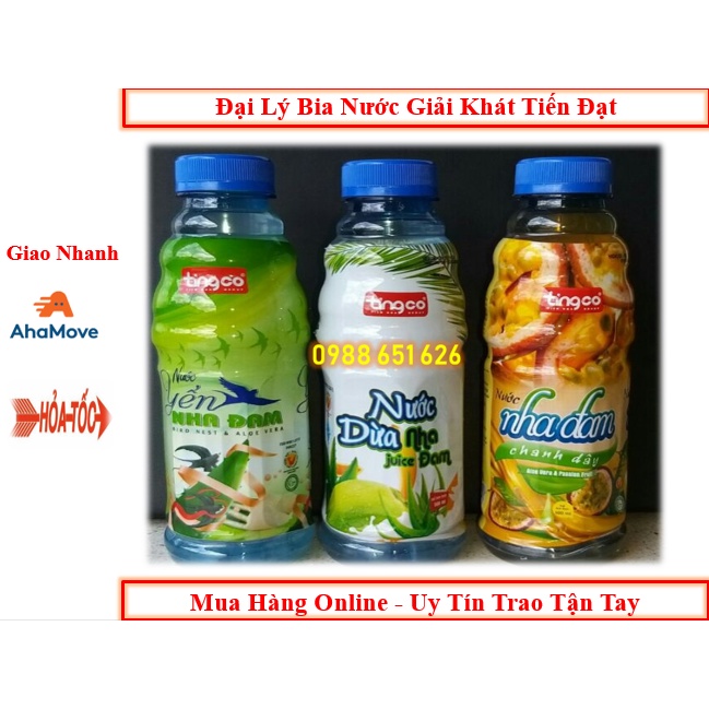 1 Chai Nước  Yến Nha Đam TingCo chai nhựa 500ML