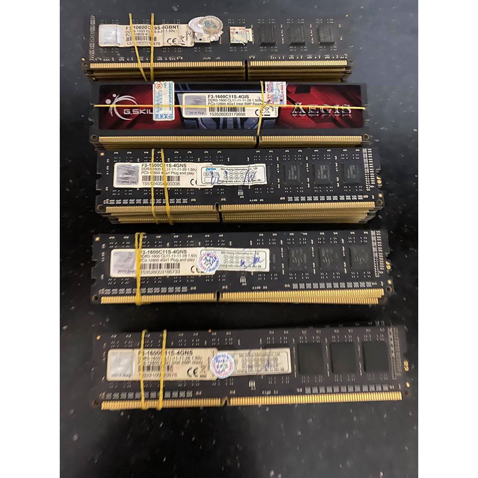 RAM Corsair VENGEANCE 4GB (1x4GB) DDR3 Bus 1600Mhz