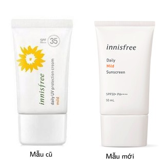 KEM CHỐNG NẮNG INNISFREE DAILY UV PROTECTION CREAM MILD SPF35 PA++