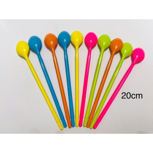 Sỉ_ 100 muỗng Cà phê Rico dày, đẹp (dài 20cm)