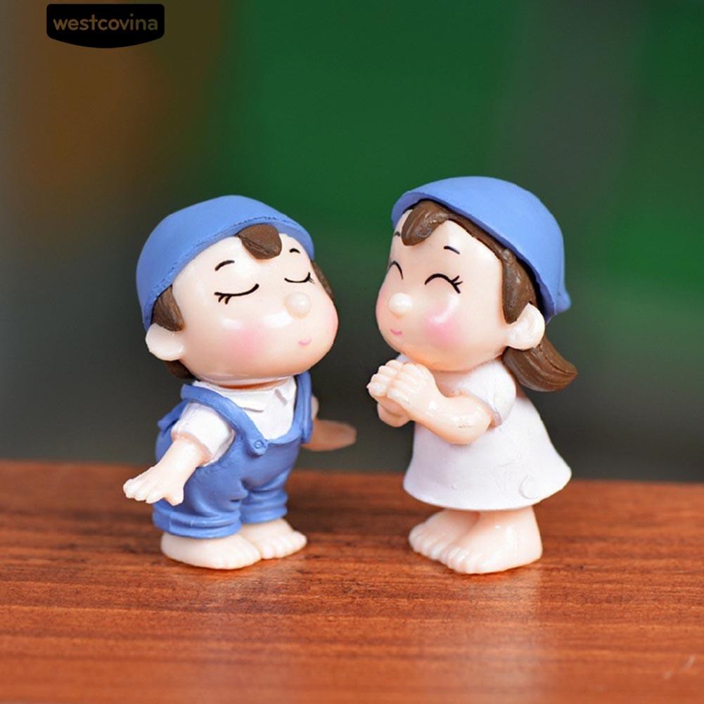 Bộ 2 Mô hình đáng yêu trang trí vườn nhà búp bê