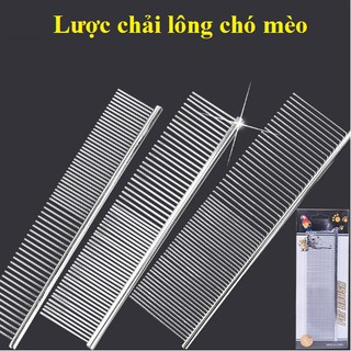 Lược Inox chải lông chó mèo