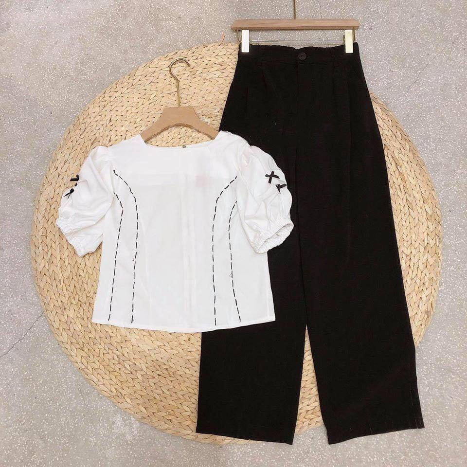 Áo Bigsize Anivia - TRẮNG Tú Mỡ - Áo cho người béo mập 50-95KG - Mặc đi tiệc,đi chơi hoặc dạo phố | BigBuy360 - bigbuy360.vn