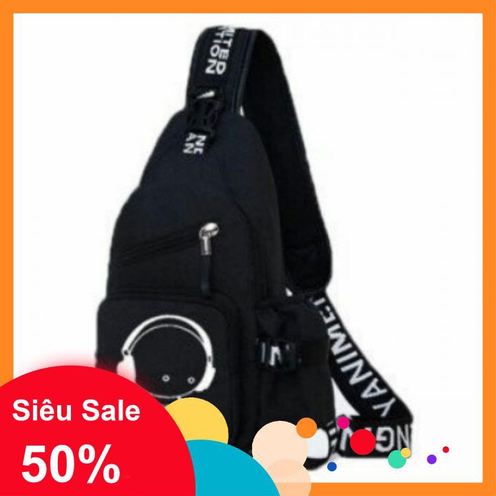 Balo tote đeo chéo vai nhóc music