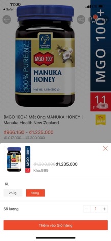 Mật ong Manuka