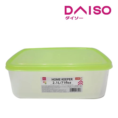 Daiso Hộp nhựa thực phẩm 2.1L