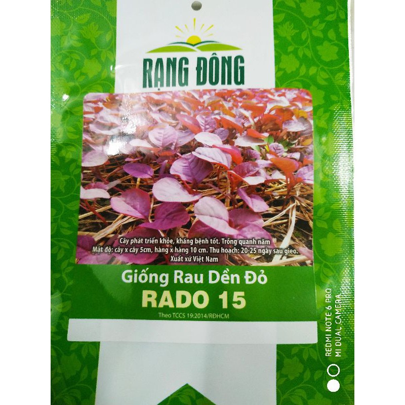 Hạt giống Dền đỏ 20gr❤️FREESHIP XTRA❤️