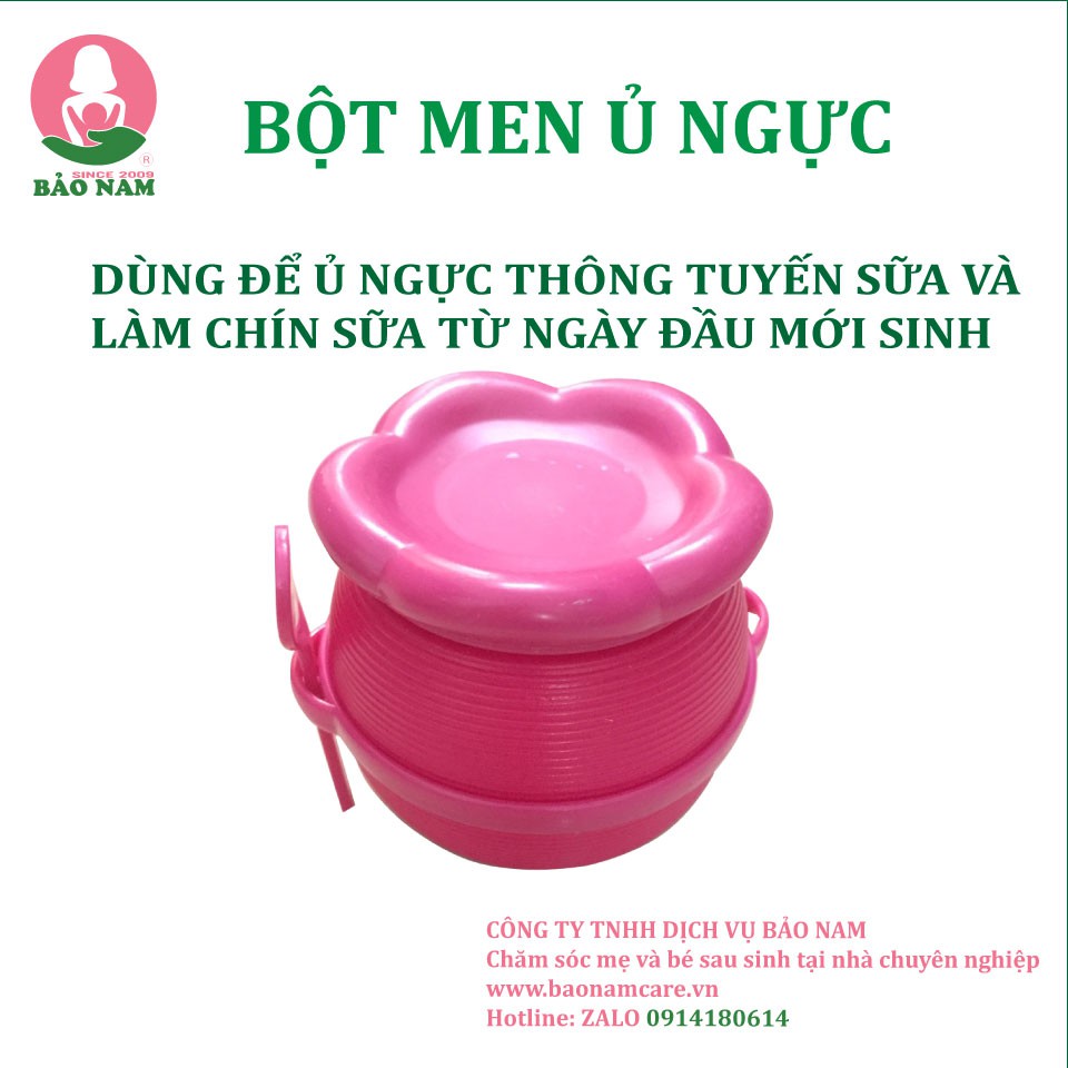 Bột men ủ ngực