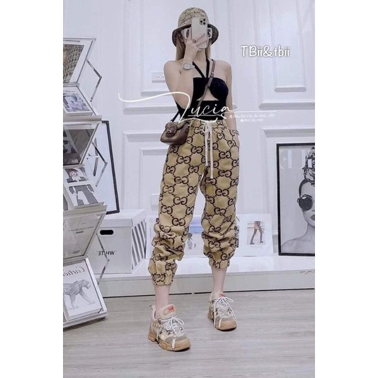 Quần bom chữ G.G hàng QC