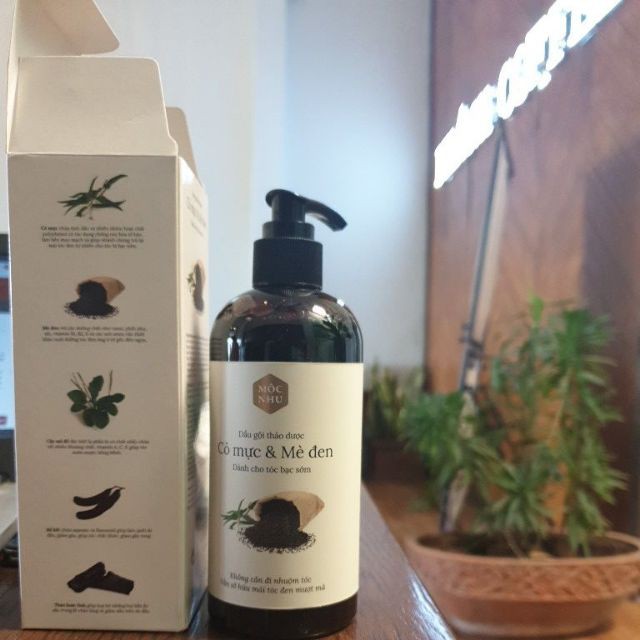 ✅MỘC NHU✅ Bộ đôi dầu gội & serum trị tóc bạc cỏ mực - Giải pháp cho người bị tóc bạc sớm | BigBuy360 - bigbuy360.vn