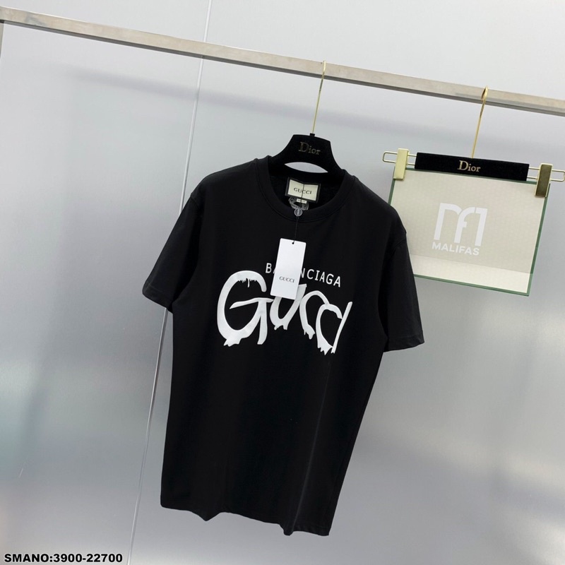 [Có video]Áo T-SHIRT nam in chữ GC BALEN cao cấp-Áo nam hàng SPF mới nhất
