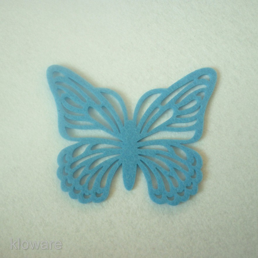 Bộ 4 Đế Lót Ly Chịu Nhiệt Hình Bướm Phục Sinh