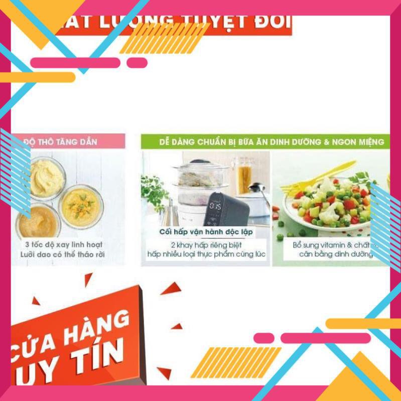 Chính hãng MÁY XAY HẤP ĐA NĂNG NUTRIBABY 5IN1 PLUS BABYMOOV giá rẻ