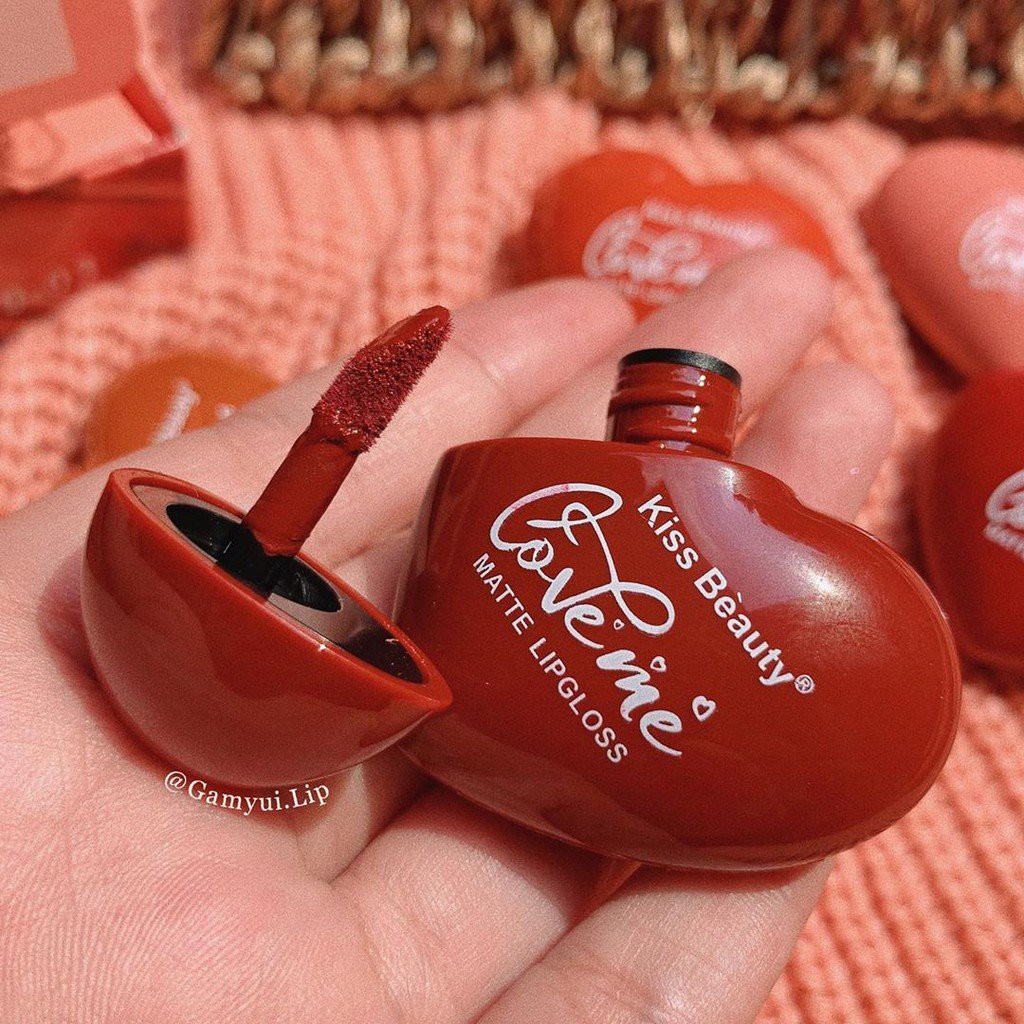 Son Kem Lì Trái Tim Love Me KissBeauty 7870 Auth Nội Địa | BigBuy360 - bigbuy360.vn