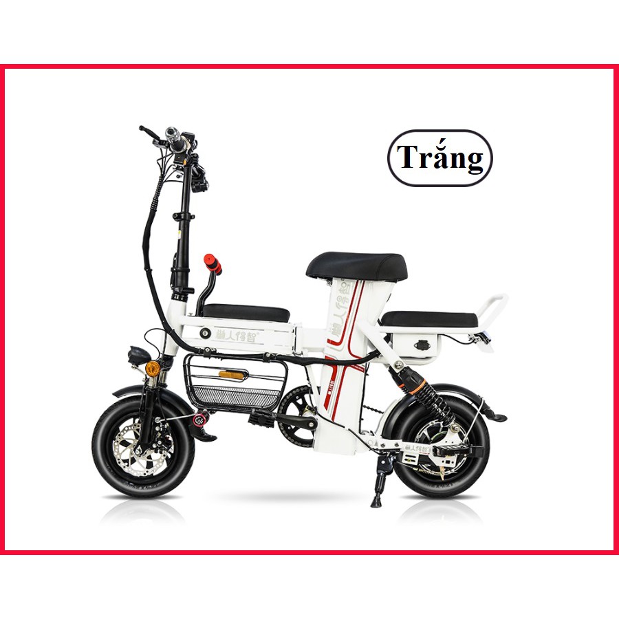 Xe đạp điện gấp gọn | Xe đạp điện đa năng Adman - Theli A2 | Pin 48v - 8A-20A | Quảng đường đi lên tới 100km