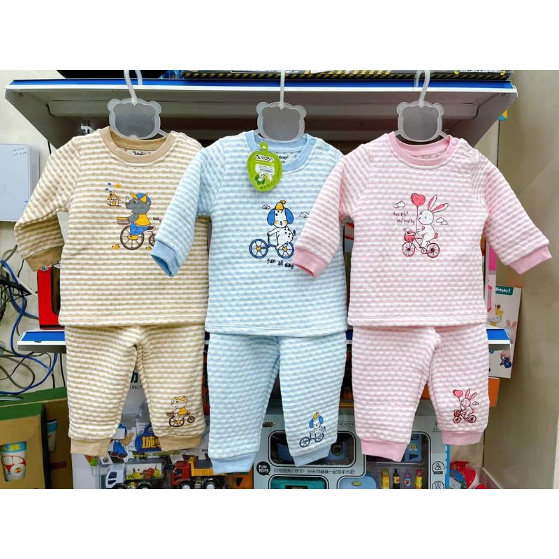 Bộ dài tay cài vai trần bông dày hãng Dokma, Judoby JB302