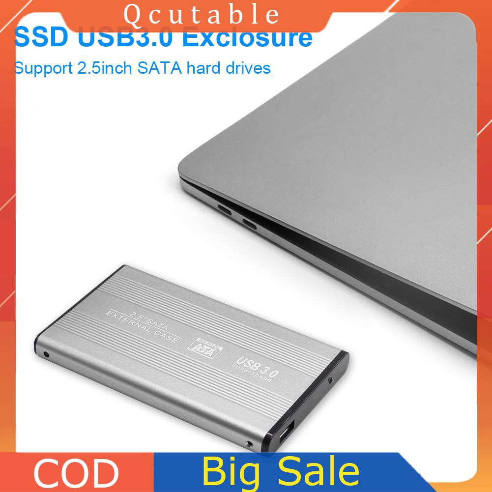 Hộp Đựng Ổ Cứng Hdd Ssd 2.5 Inch Sang Usb 2.0 Bằng Nhôm