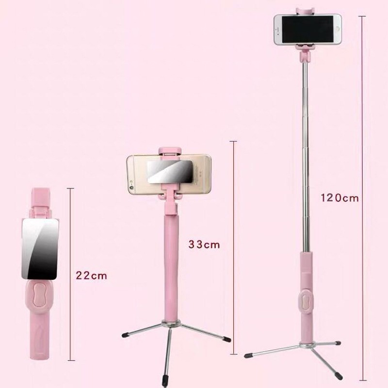 Gậy chụp hình bluetooth đa năng thế hệ mới C9 - Tripod bluetooth và chân giá đỡ điện thoại quay tiktok, livestream | BigBuy360 - bigbuy360.vn