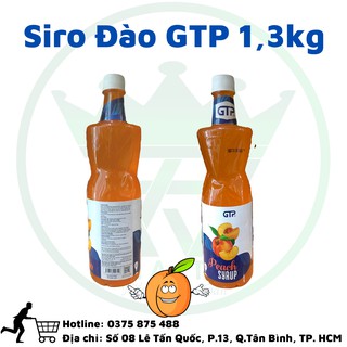 Siro GTP Đào 1.3kg