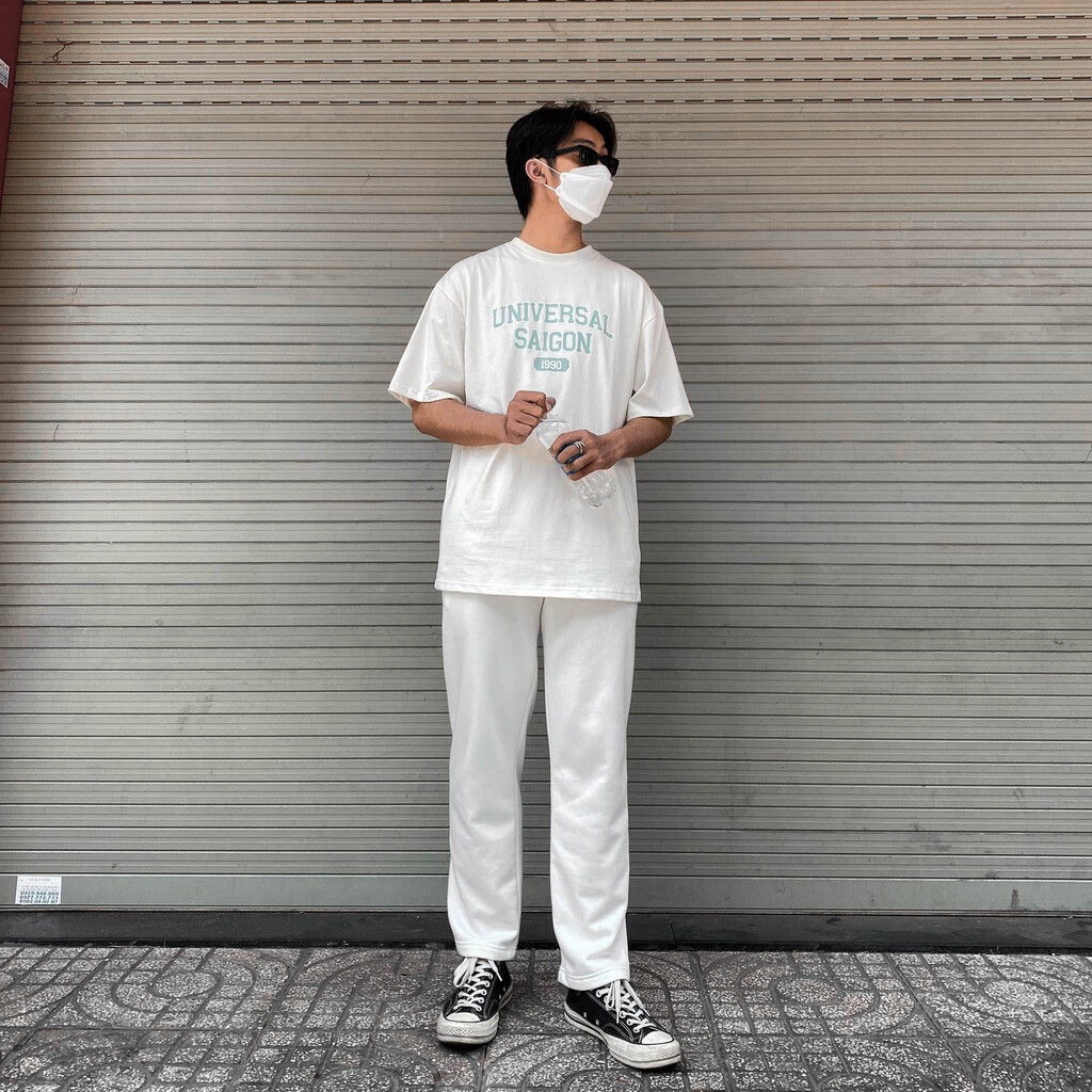 ÁO THUN FF FORM RỘNG UNIVERSAL SAIGON, VẢI THUN 2 CHIỀU 100% COTTON 250G