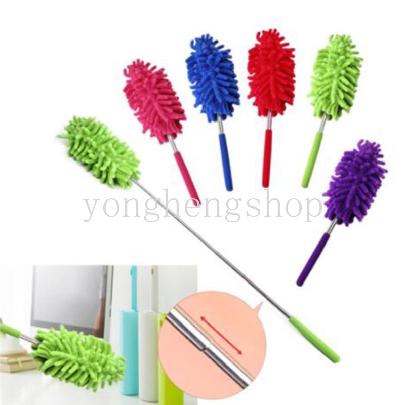 Chổi Quét Bụi Sợi Nhỏ Có Thể Thu Gọn Tùy Chỉnh Tiện Dụng Cho Gia Đình/ Xe Hơi