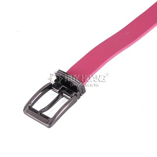 Dây thắt lưng nữ da bò màu hồng PH5129
