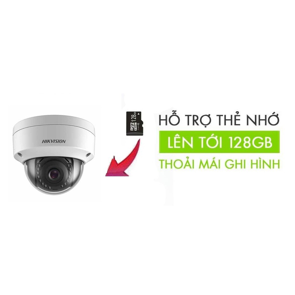 Camera IP Wifi Hikvison DS-2CD2121G0-IWS -- Chính hãng, giá rẻ, bảo hành 24 tháng, 2.0MP, bền, đẹp