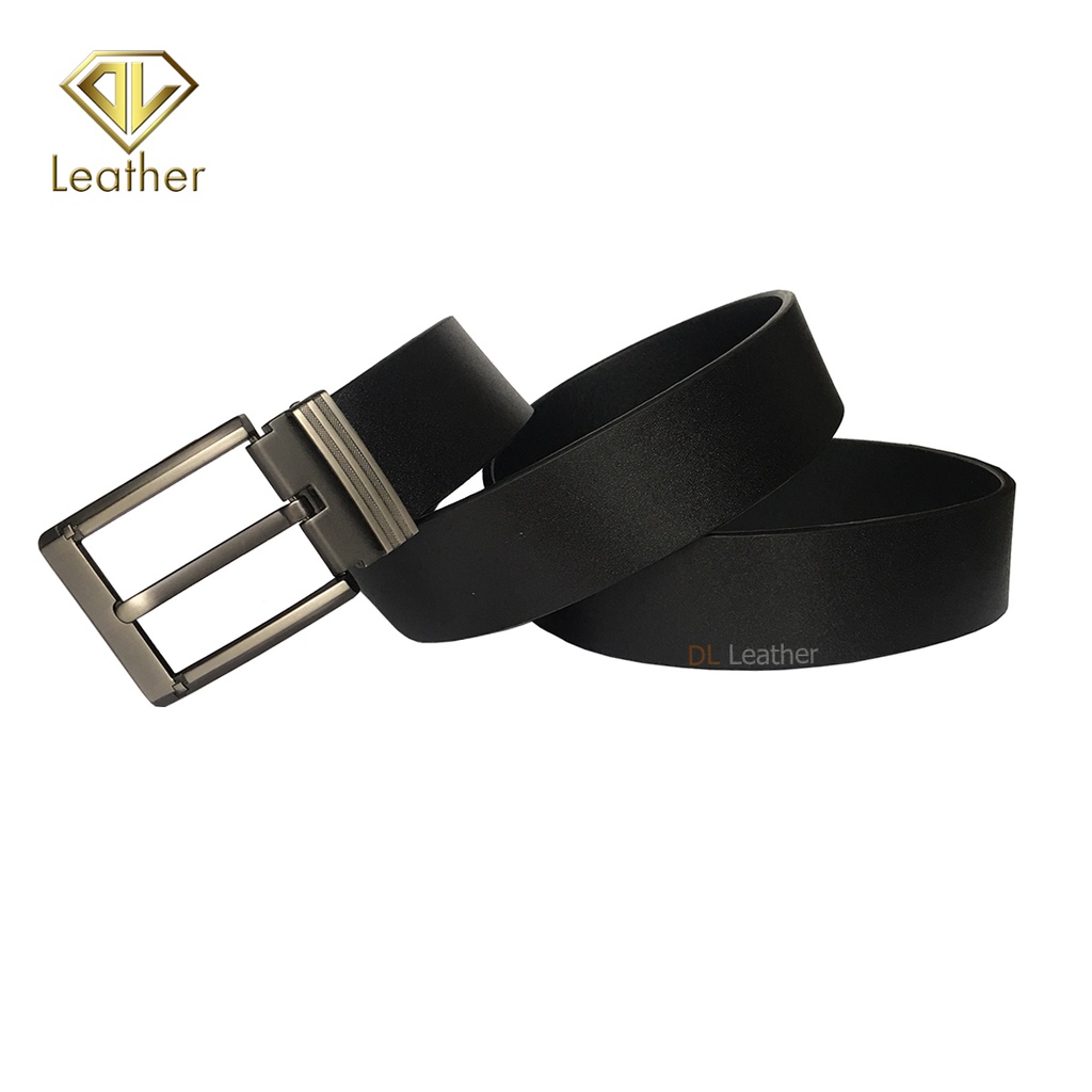 Thắt Lưng Nam Da Bò Khóa Kim Kẹp DLKKL1_01