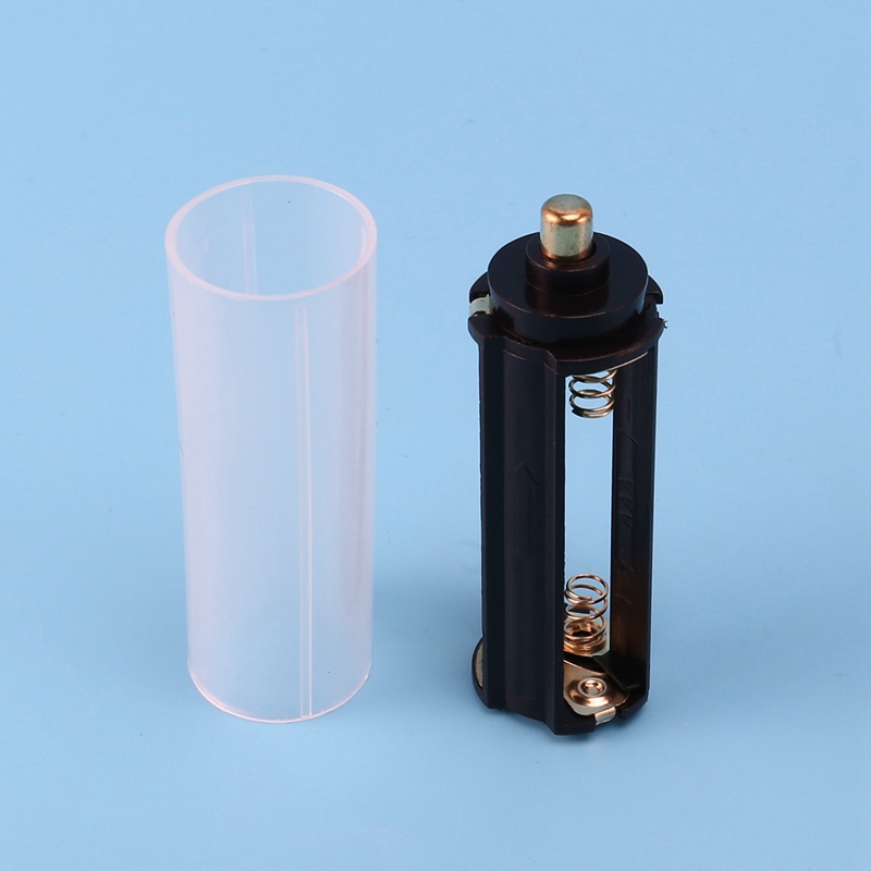 Mới 1 Ống Pin 18650 Và 1 Giá Đỡ Pin AAA Cho Đèn Pin