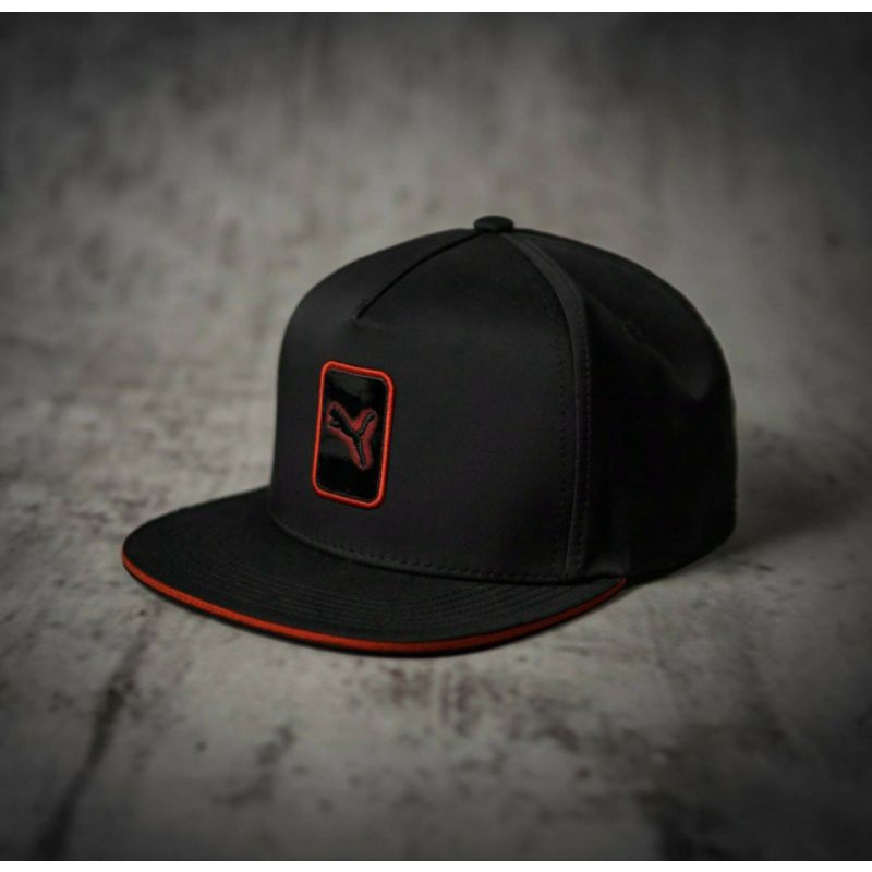 Mũ snapback P-U-M-A đen siêu ngầu- thời trang Hip-hop - hàng VNXK