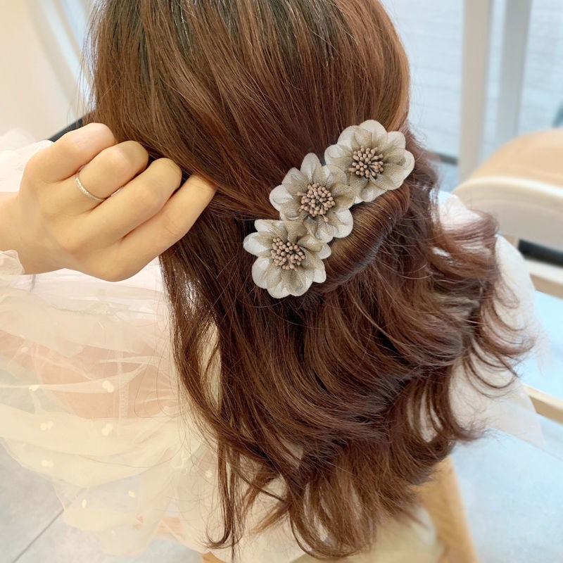 (Hàng Mới Về) Trâm Cài Tóc Hình Hoa Xinh Xắn Dành Cho Nữ