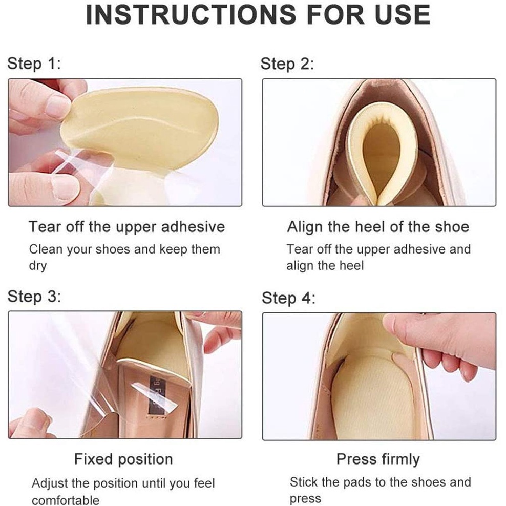 Miếng Lót Giày Bảo Vệ Chân Chống Trượt Tiện Lợi