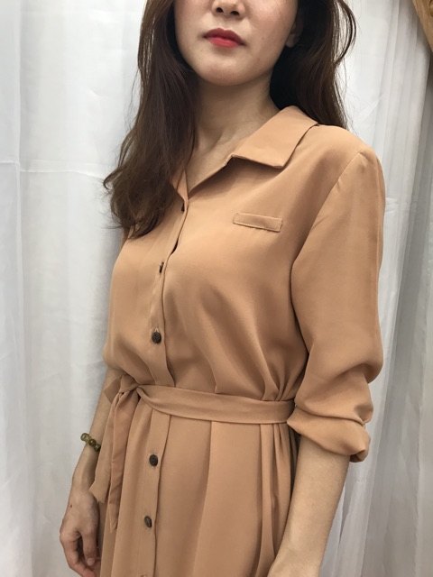 Lisa Dress - Váy sơ mi thiết kế Rozzy