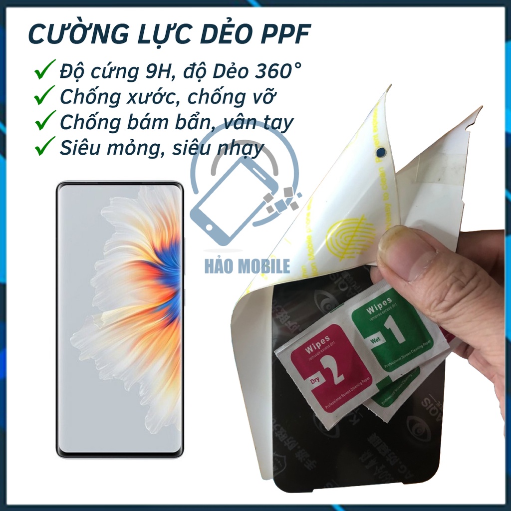 Dán cường lực dẻo PPF Xiaomi Mix 4 Chịu lực tốt nhất hiện nay