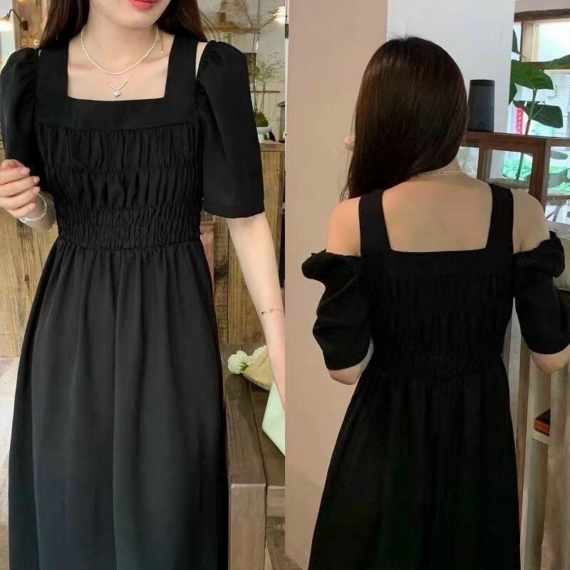 Váy Maxi Cực Xinh- hở Vai-hàng Quảng Châu