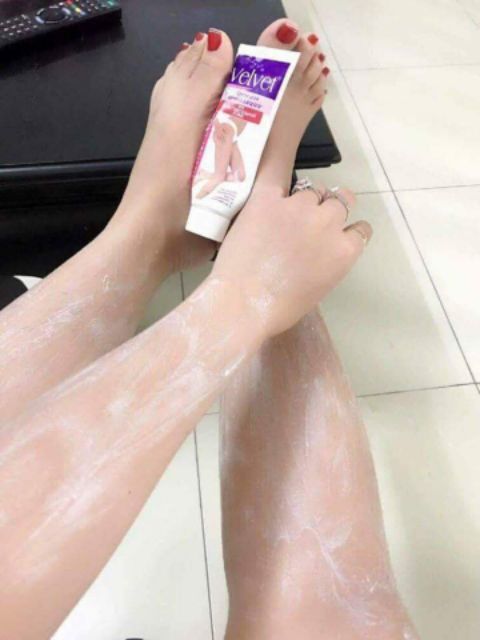 KEM TẨY LÔNG VELVET DEPILATORY CREAM SENSITIVE HOA CÚC