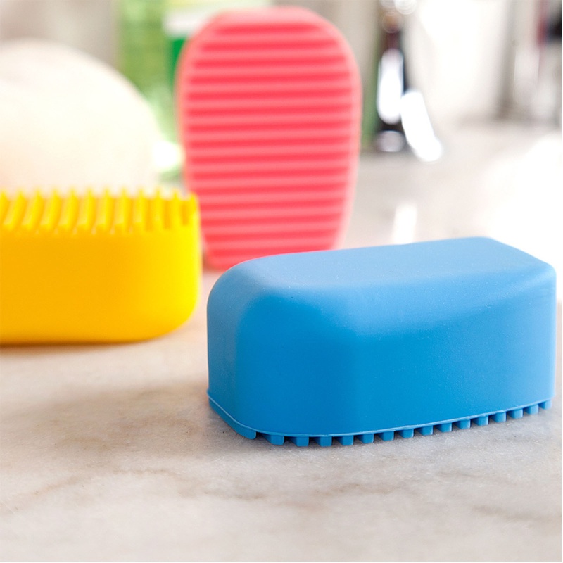Bàn Chải Silicone Mini Cầm Tay Dùng Giặt Đồ Tiện Dụng