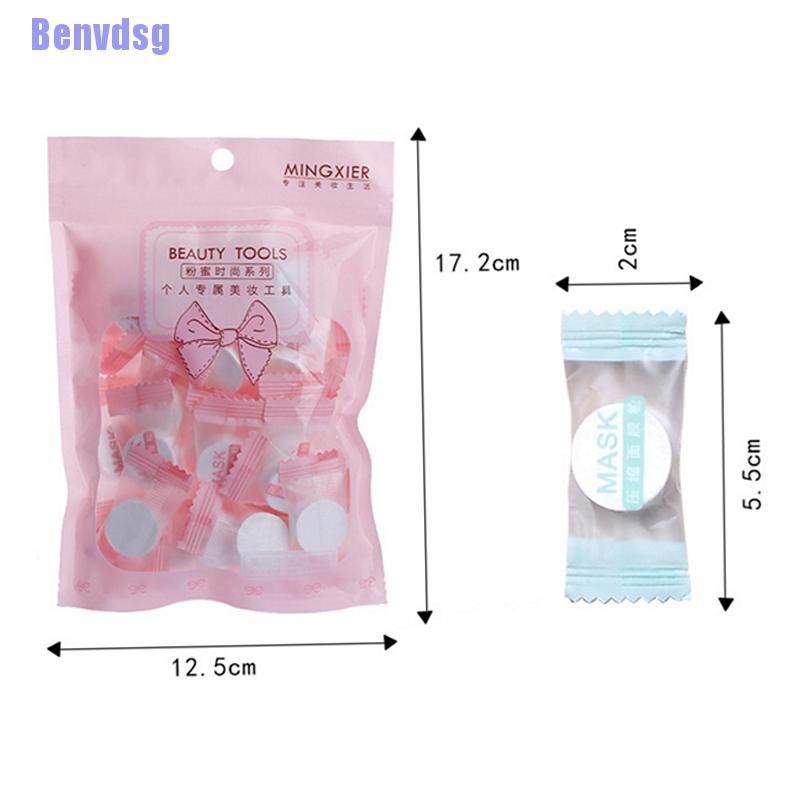 (Hàng Mới Về) Nén Vải Không Dệt Dưỡng Ẩm Hiệu Quả