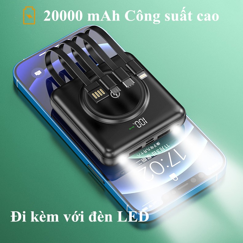 Sạc Dự Phòng 10000mah Sạc Dự Phòng Iphone Sạc Nhanh Pin Pin Dự Phòng 10000mah Sạc Không Dây