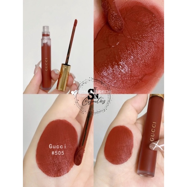 Son kem lì Gucci Rouge à Lévres Liquid Matte Lipstick