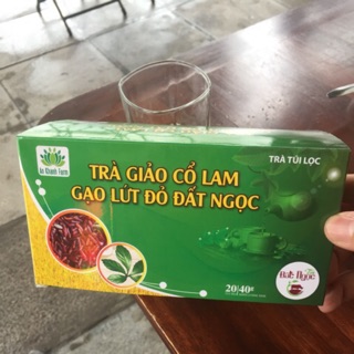 TRÀ GIẢO CỔ LAM GẠO LỨT ĐỎ ĐẤT NGỌC