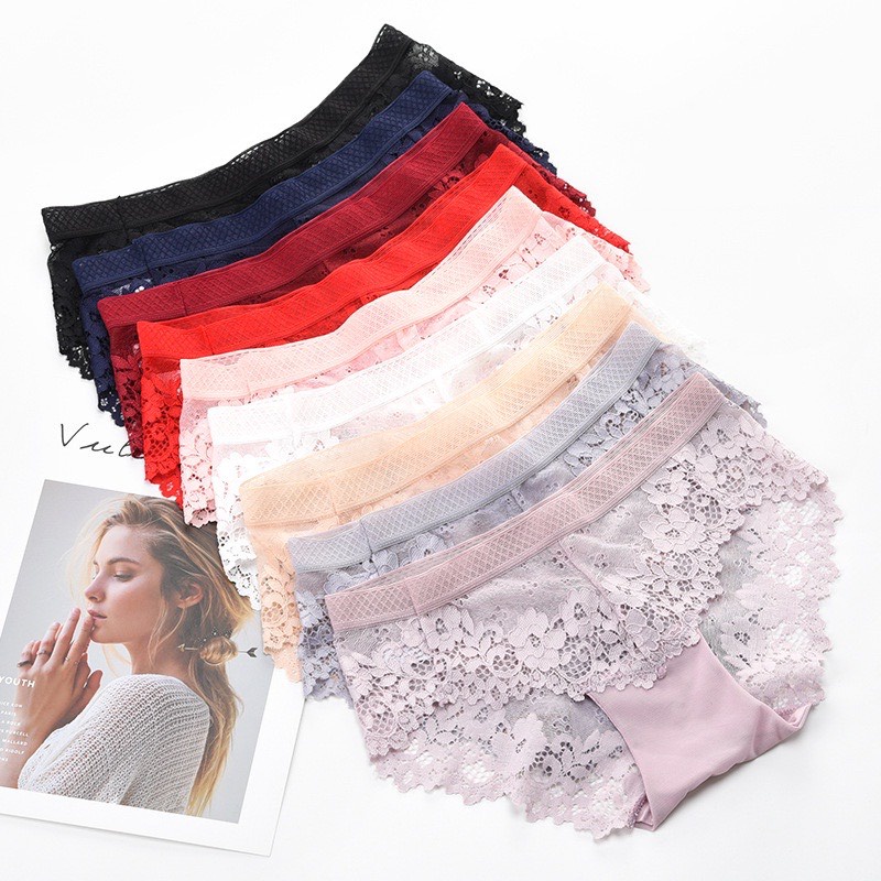 [SIÊU SALE Quần Lót Ren Hoa Mã 8517