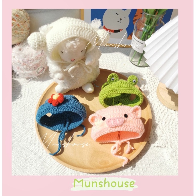 Mũ các hình đáng yêu cho thú cưng