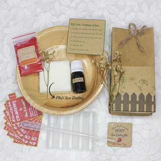 (HCM) BỘ KIT LÀM SON DƯỠNG (NHIỀU VỊ)