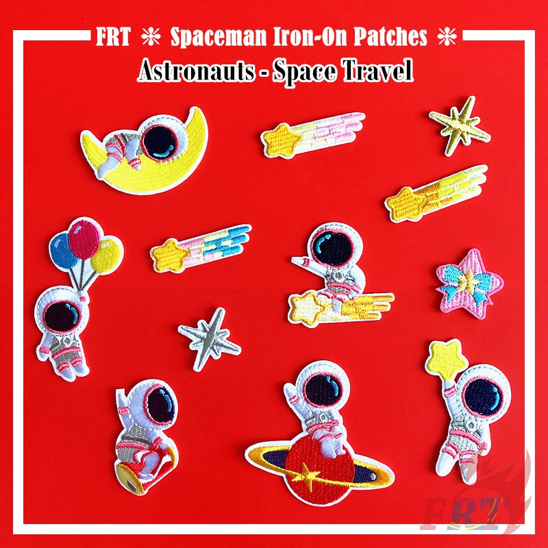 Sticker Ủi Thêu Hình Phi Hành Gia Nasa（Space S-7）
